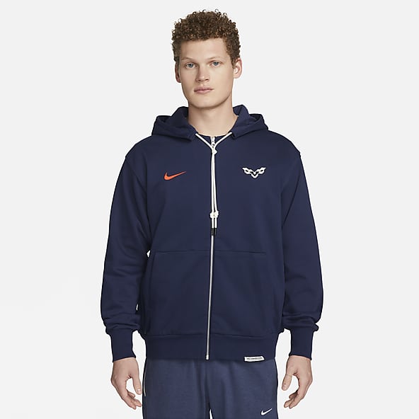 Blue nike dri fit hoodie outlet